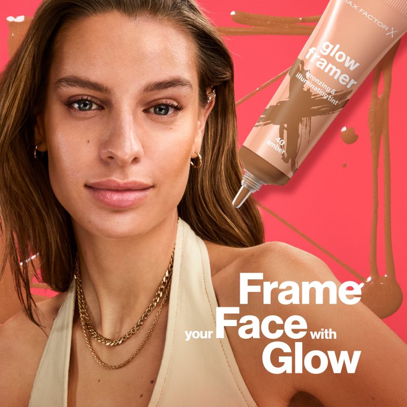 Max Factor Miracle Pure Glow Framer bronzující fluid odstín 40 Amber 30 ml (obrázek 4)