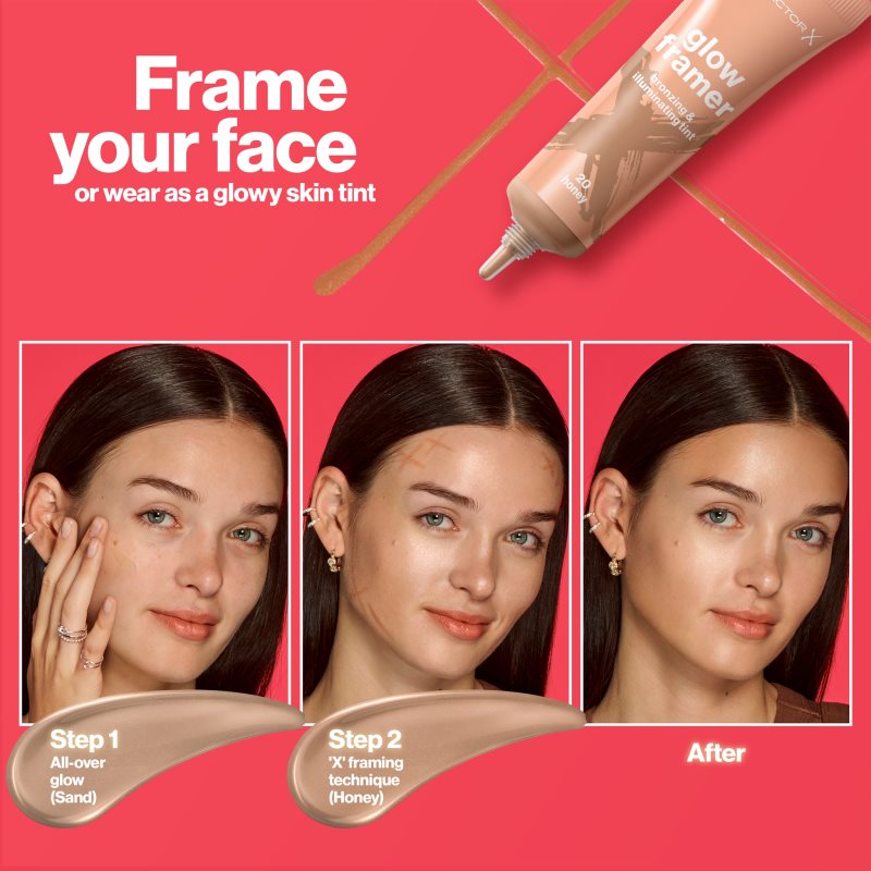 Max Factor Miracle Pure Glow Framer bronzující fluid odstín 40 Amber 30 ml (obrázek 10)