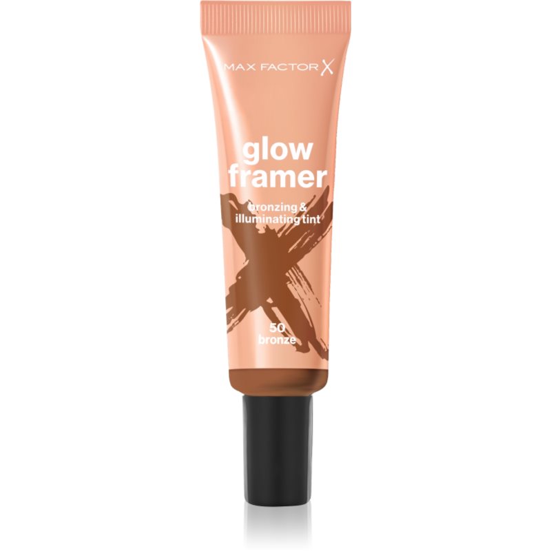Max Factor Miracle Pure Glow Framer bronzujúci fluid odtieň 50 Bronze 30 ml