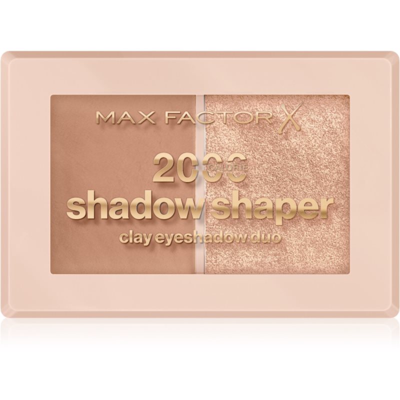 Max Factor 2000 Calorie Shadow Shaper duo oční stíny odstín 020 Bronze Glaze 4 g