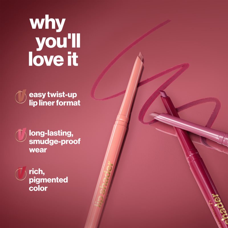 Max Factor 2000 Calorie Lip Shader konturovací tužka na rty odstín 020 Mauve Mesh 0.35 ml (obrázek 8)