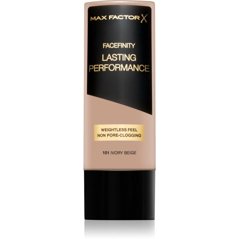 Max Factor Facefinity Lasting Performance liquid foundation with long-lasting effect shade 101 Ivory