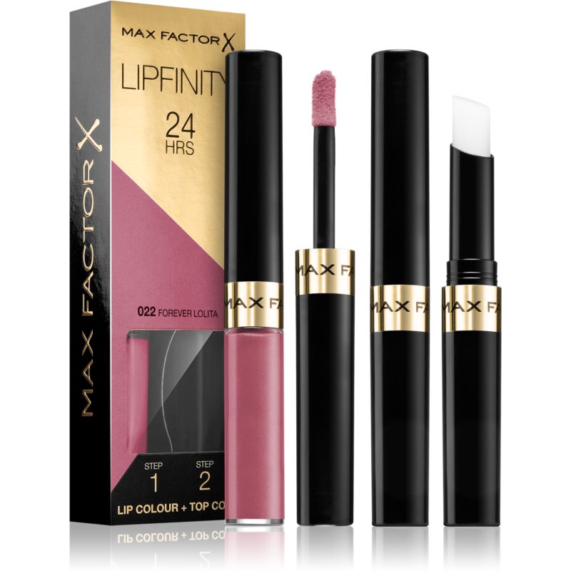 Max Factor Lipfinity Lip Colour long-lasting lipstick with balm shade 022 Forever Lolita 4,2 g

