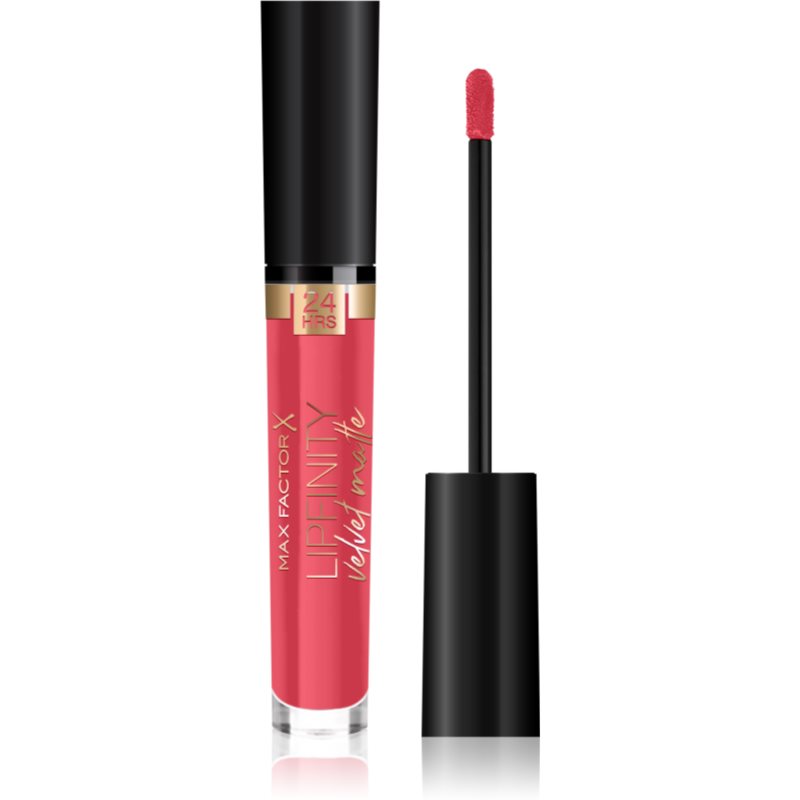 Max Factor Lipfinity Velvet Matte liquid matt lipstick shade 025 Red Luxury 3,5 ml
