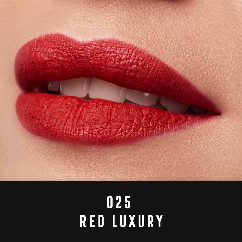 Max Factor Lipfinity Velvet Matte матова помада - крем відтінок 025 Red Luxury 3,5 мл