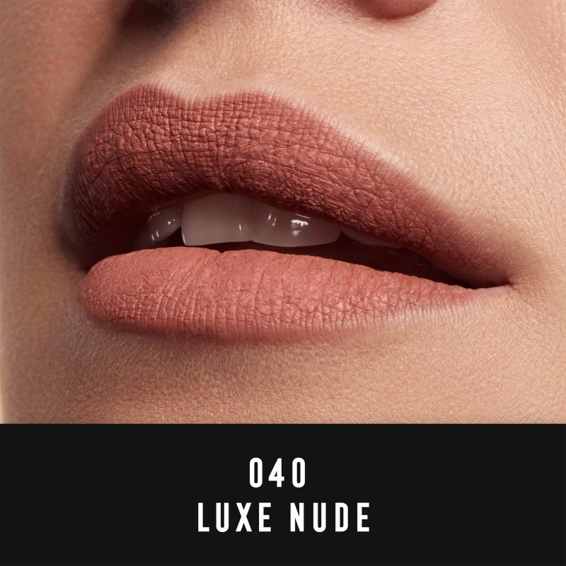 Max Factor Lipfinity Velvet Matte матова помада - крем відтінок 040 Luxe Nude 3,5 мл