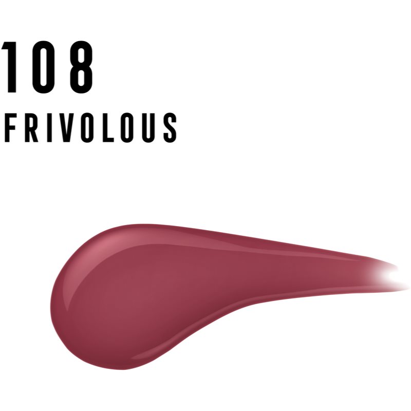 Max Factor Lipfinity Lip Colour Long-lasting Lipstick With Balm Shade 108 Frivolous 4,2 G