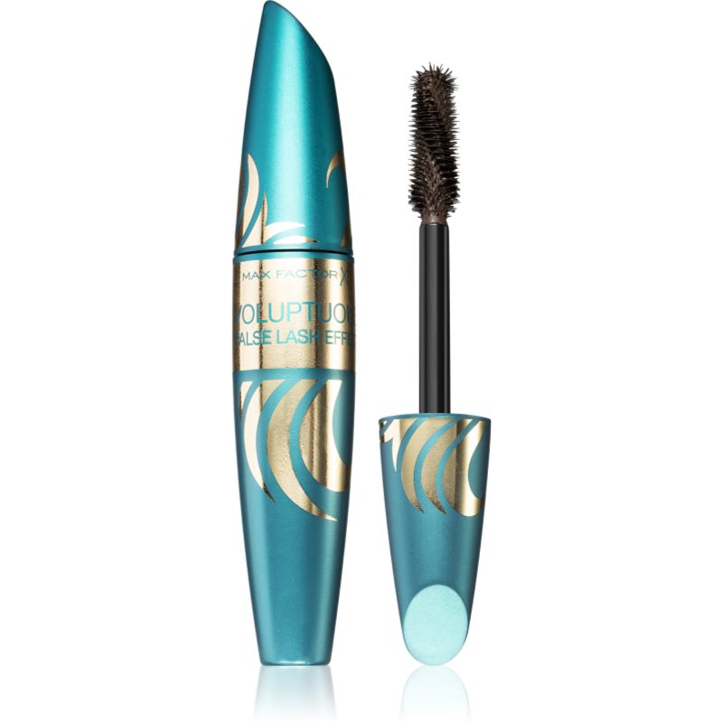 

Max Factor Voluptuous туш для об'єму, підкручення і розділення вій відтінок Black Brown