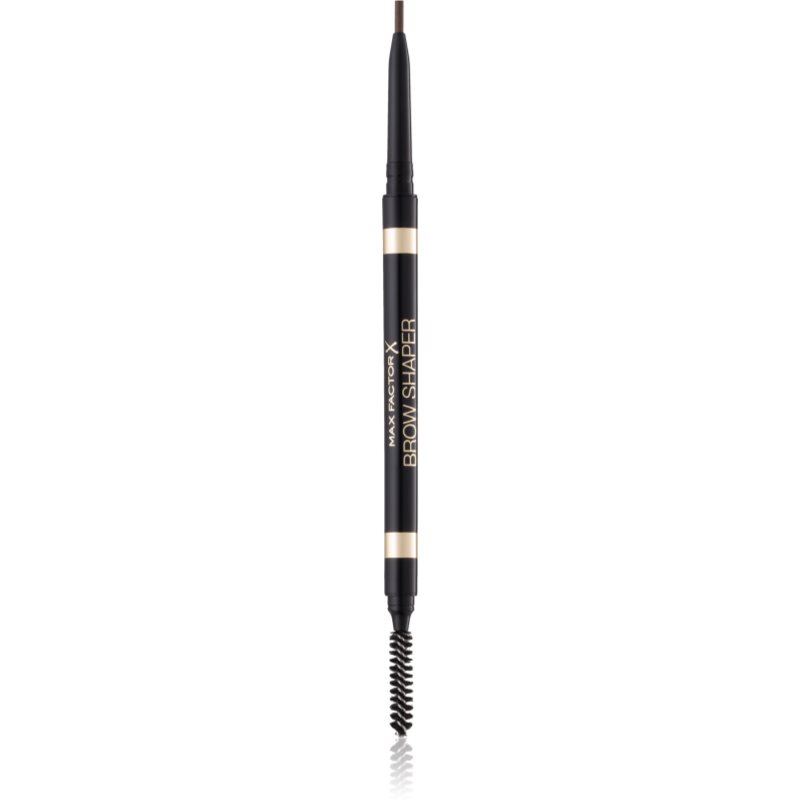 Max Factor Brow Shaper автоматичний олівець для брів зі щіточкою відтінок 20 Brown