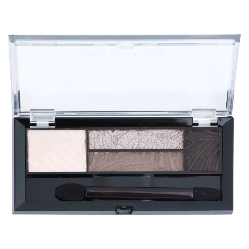 

Max Factor Smokey Eye Drama Kit палітра тіней для повік та брів з аплікатором відтінок 01 Opulent Nudes