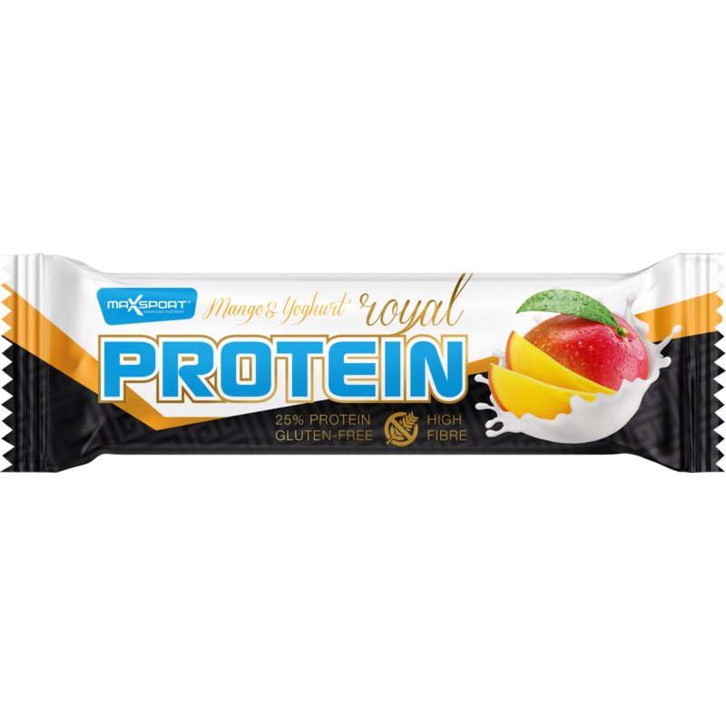 Max Sport Royal Protein Bar proteínová tyčinka príchuť Mango & Yoghurt 60 g