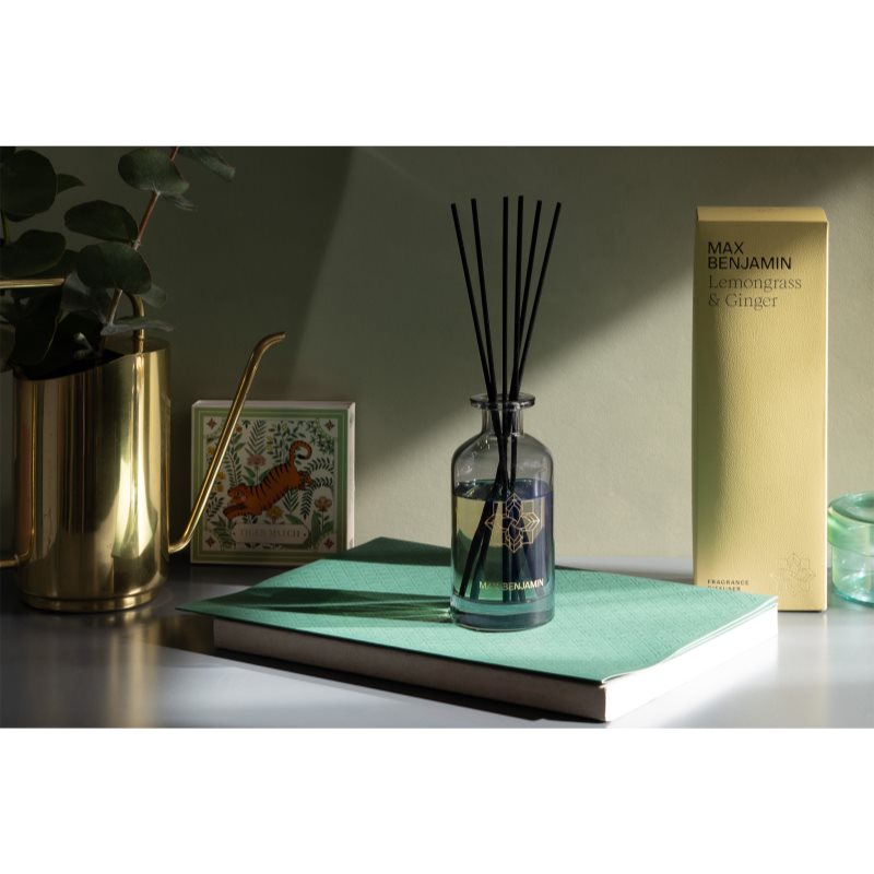 MAX Benjamin Lemongrass & Ginger Aroma Diffuser With Filling 150 Ml