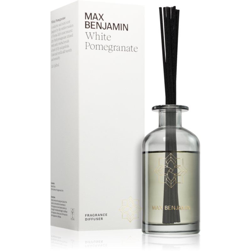 MAX Benjamin White Pomegranate aroma diffuser with refill 150 ml
