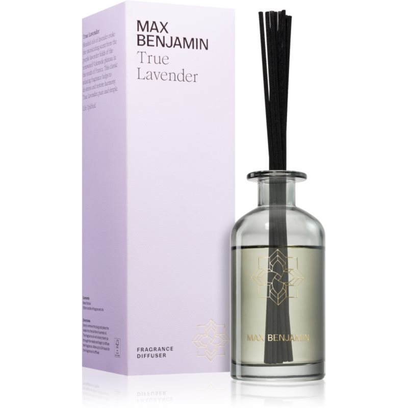 MAX Benjamin True Lavender aroma diffuser with refill 150 ml
