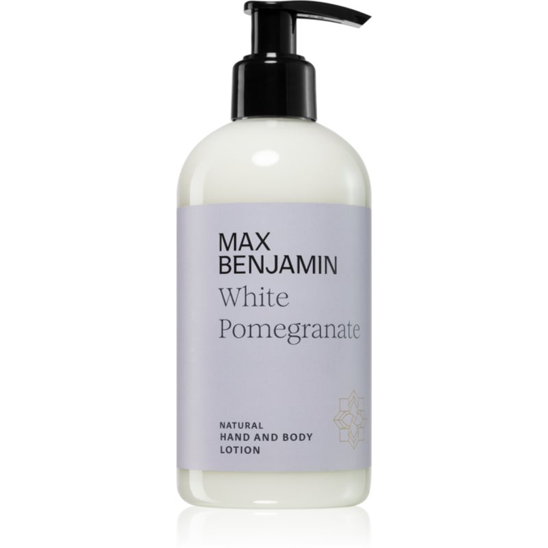 MAX Benjamin White Pomegranate косметичне молочко для рук та тіла 300 мл