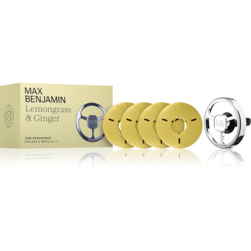 MAX Benjamin Lemongrass & Ginger désodorisant voiture coffret cadeau unisex