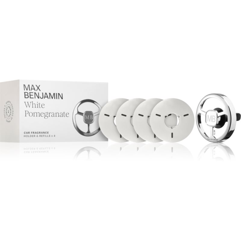 MAX Benjamin White Pomegranate désodorisant voiture coffret cadeau unisex