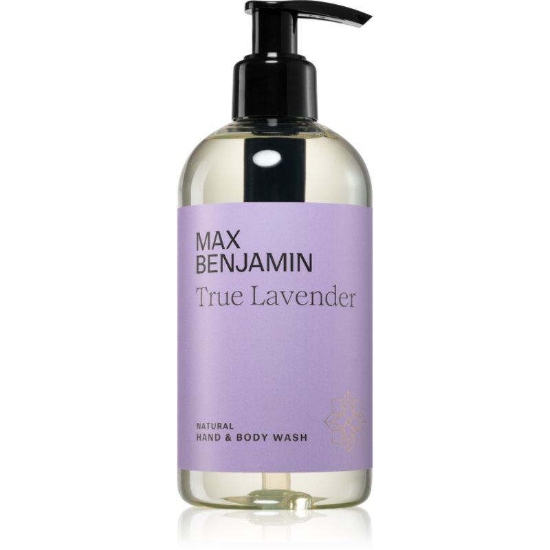 MAX Benjamin True Lavender antistresový sprchový gel 300 ml