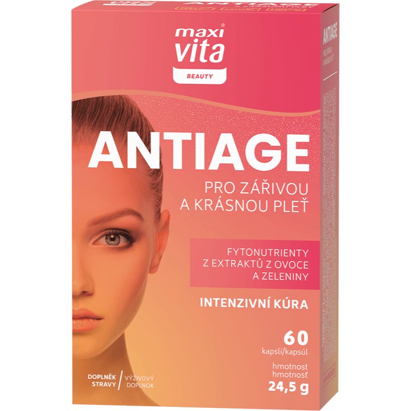 Maxi Vita Beauty AntiAge intenzívna kúra pre dokonalú pleť 60 cps