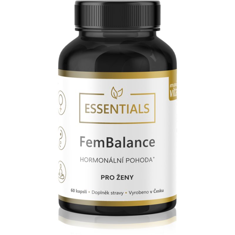 Maxi Vita Essentials FemBalance kapsle pro podporu správné hormonální činnosti 60 cps