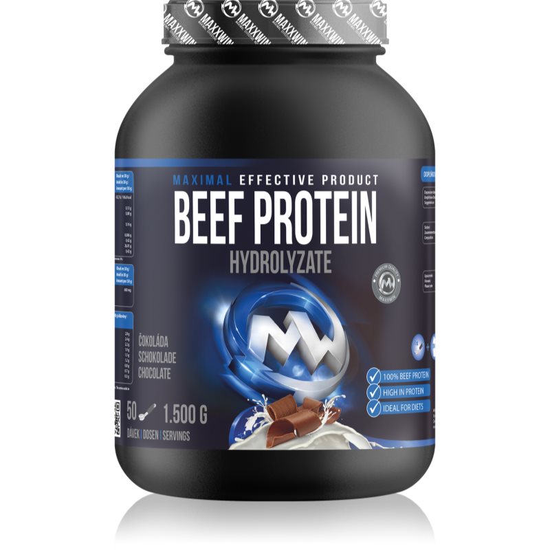Maxxwin Beef Protein Hydrolyzate protein příchuť Chocolate 1500 g koupíte na Notino.cz