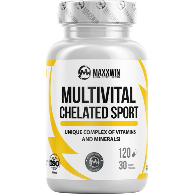 Maxxwin Multivital Chelated Sport komplex minerálů a vitamínů 120 cps