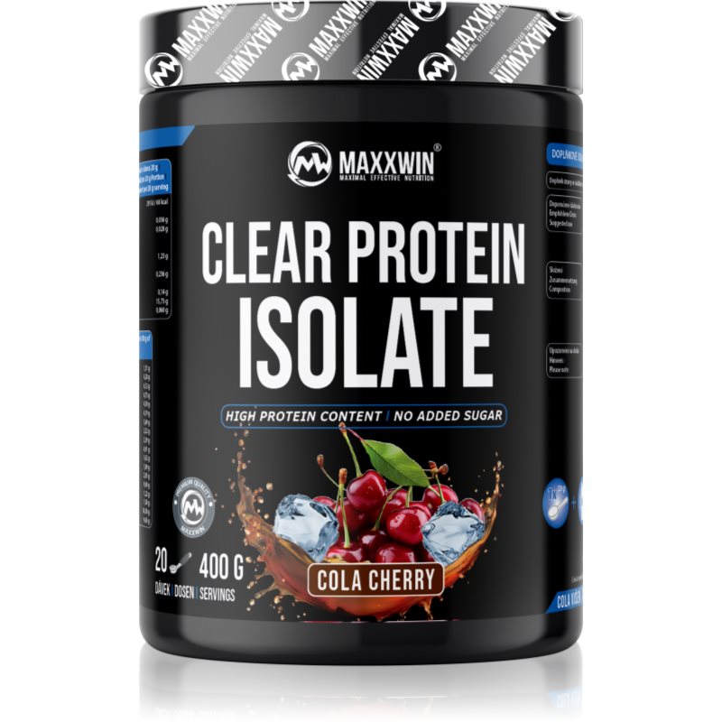 MAXXWIN CLEAR PROTEIN ISOLATE 400 g cherry cola koupíte na Notino.cz