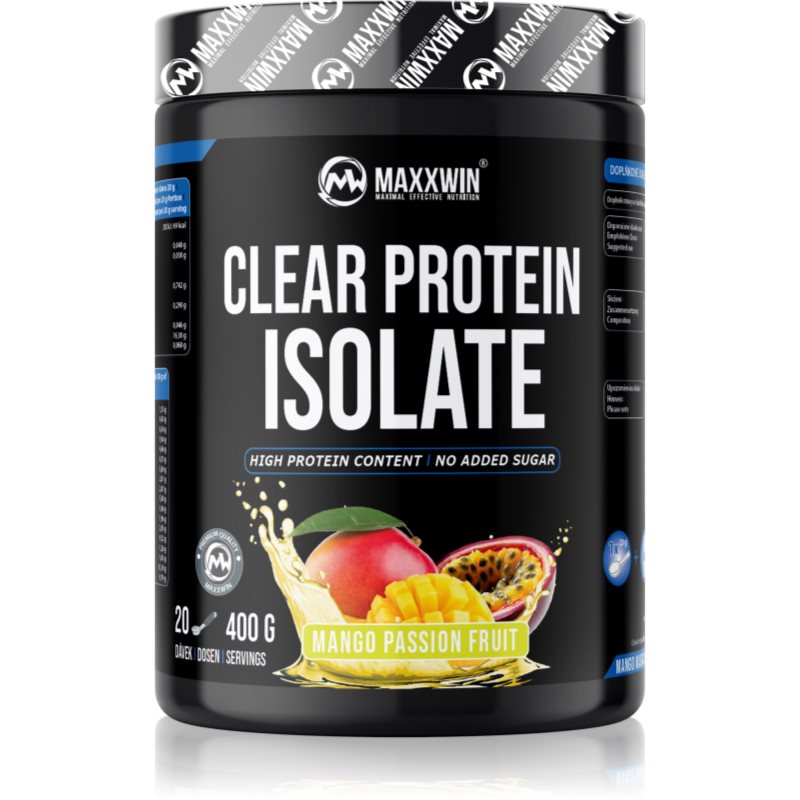 MAXXWIN CLEAR PROTEIN ISOLATE 400 g mango+maracuja koupíte na Notino.cz