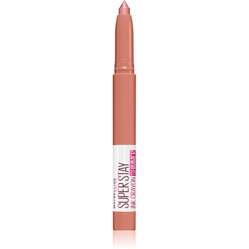 Maybelline SuperStay Ink Crayon Birthday Edition Stick Lipstick with Glitter Shade 185 Piece of a Ca