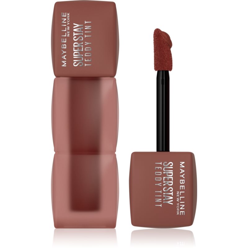 MAYBELLINE NEW YORK Teddy Tint rouge à lèvres longue tenue effet mat teinte 20 Mascara Tear 5 ml female