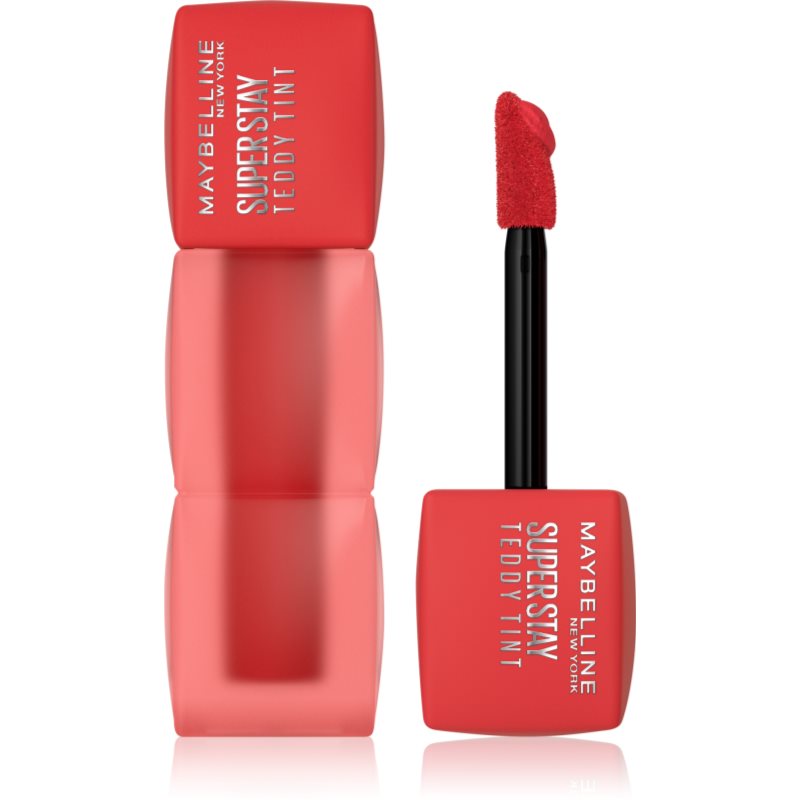 MAYBELLINE NEW YORK Teddy Tint rouge à lèvres longue tenue effet mat teinte 30 Coquettish 5 ml female