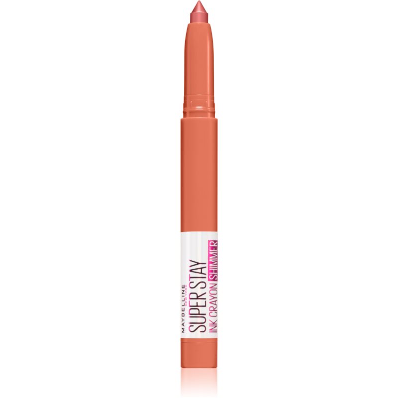 Maybelline SuperStay Ink Crayon Birthday Edition Stick Lipstick with Glitter Shade 190 Blow the Cand