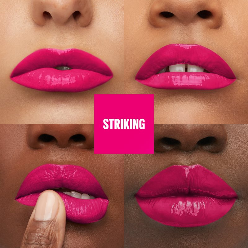 MAYBELLINE NEW YORK SuperStay Vinyl Ink Long-lasting Liquid Lipstick 150 STRIKING 4.2 Ml