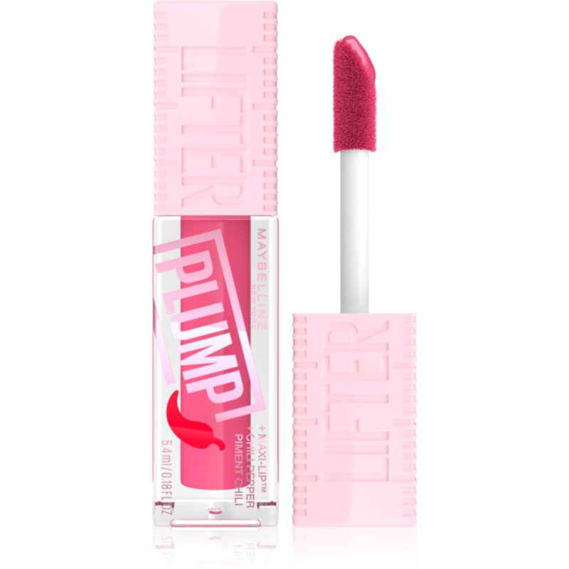 Maybelline Lifter Plump lip gloss with magnifying effect shade 003 Pink Sting 5,4 ml
