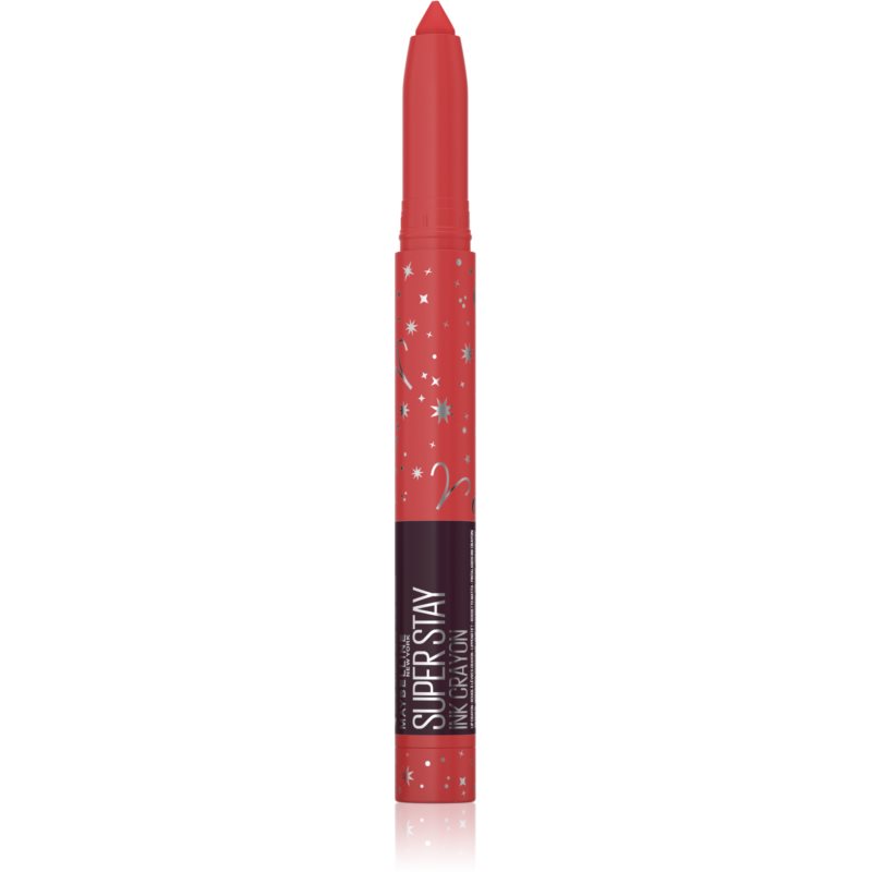 Maybelline SuperStay Ink Crayon Zodiac rouge à lèvres forme crayon teinte 45 Hustle in Wheels - Aries 2 g female