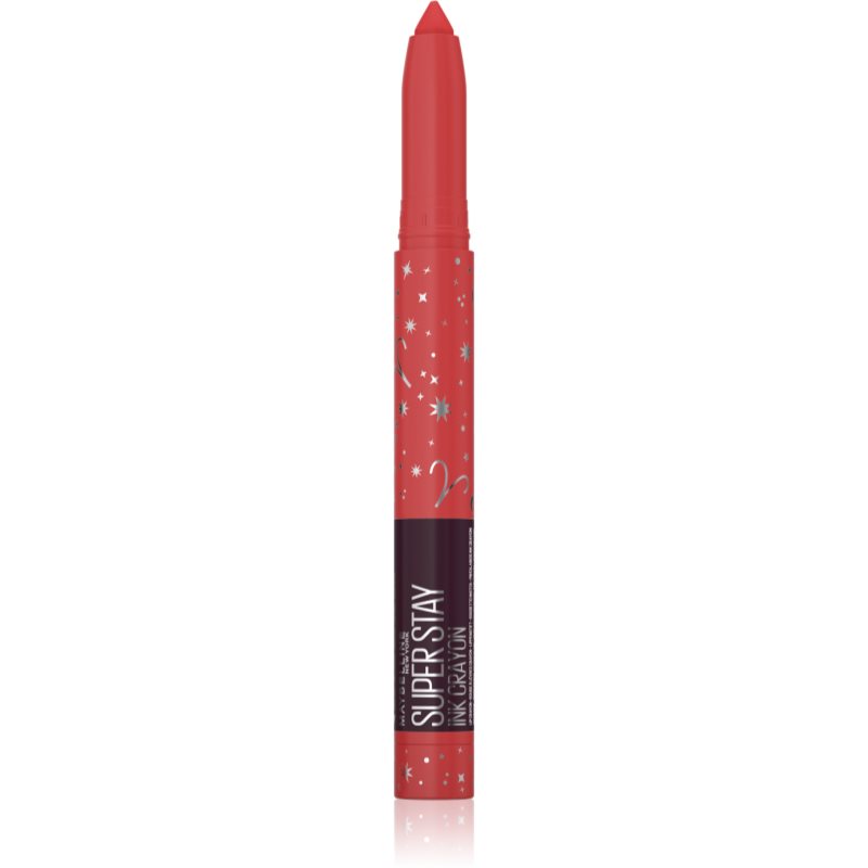 Maybelline SuperStay Ink Crayon Zodiac Stick Lipstick Shade 45 Hustle In Wheels - Aries 2 G