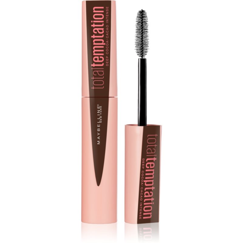 Maybelline Total Temptation volumising cocoa scented mascara shade Brown 8.6 ml
