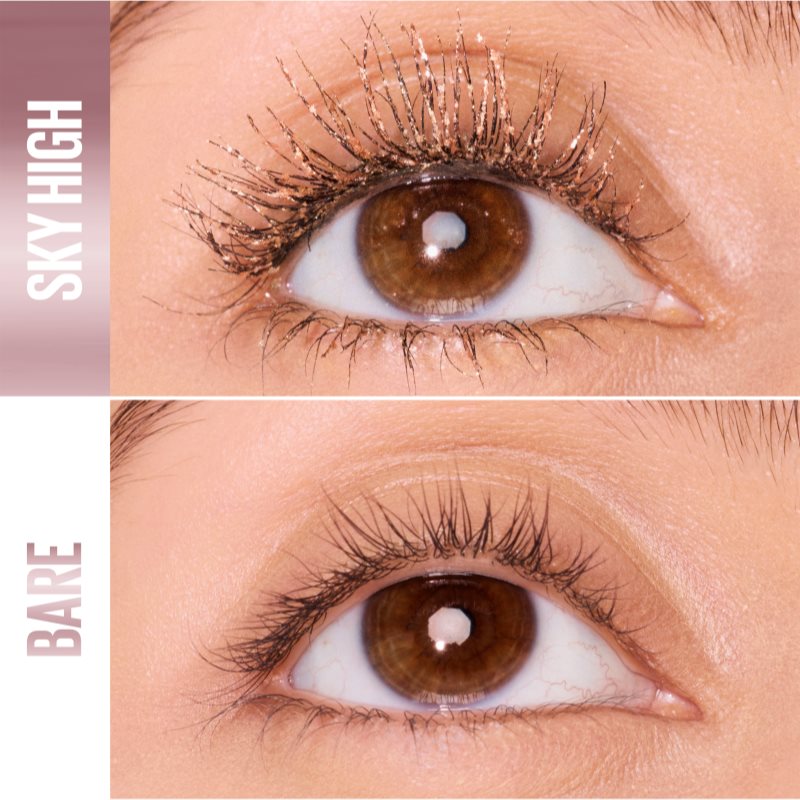 MAYBELLINE NEW YORK Lash Sensational Sky High objemová a prodlužující řasenka odstín Rose Gold 7.5 ml (obrázek 3)