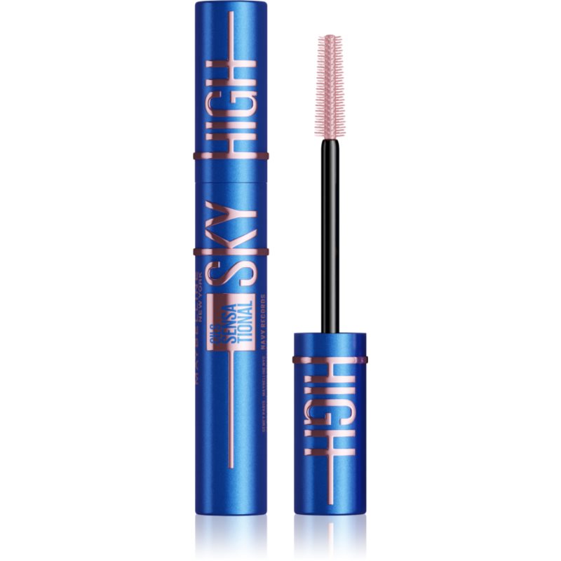 MAYBELLINE NEW YORK Lash Sensational Sky High volyymia antava ja pidentävä ripsiväri sävy Navy Blue 7.2 ml