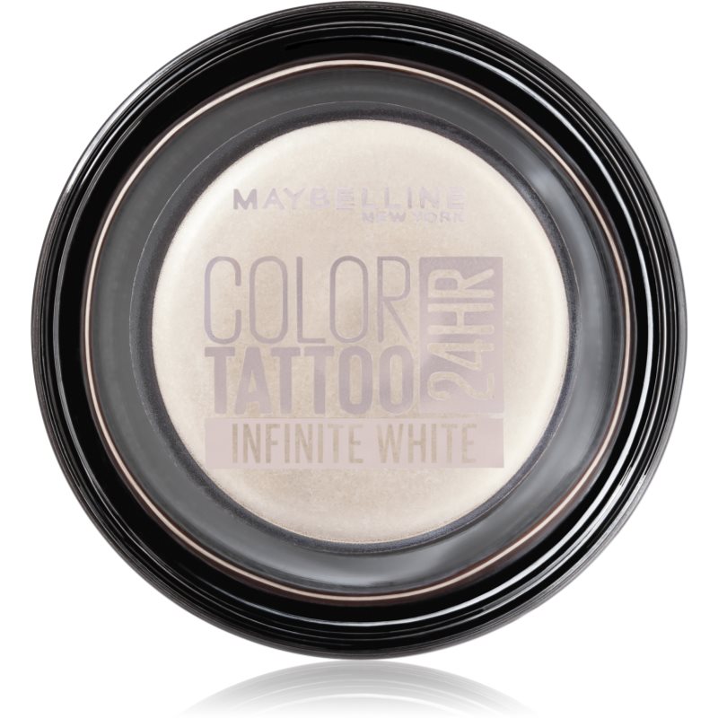 Maybelline Color Tattoo 24H 4 g očný tieň pre ženy 45 Infinite White