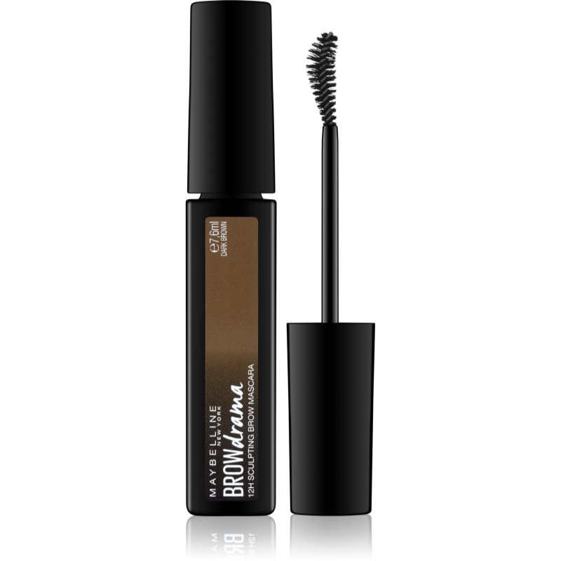 

Maybelline Brow Drama моделююча туш для вій та брів відтінок Dark Brown