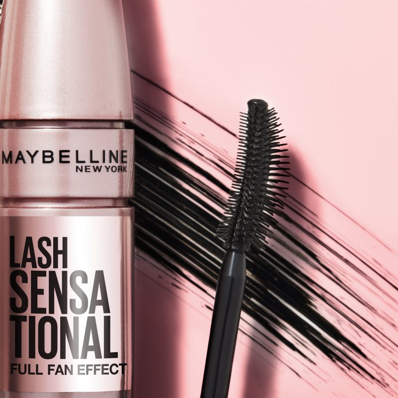 Maybelline Lash Sensational Lengthening Mascara For Full Lashes Shade 01 - Very Black 9,5 Ml