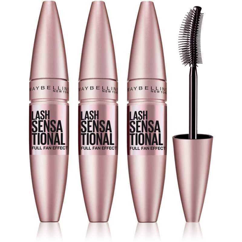 

Maybelline Lash Sensational подовжуюча туш для вій Black (вигідна упаковка) відтінок