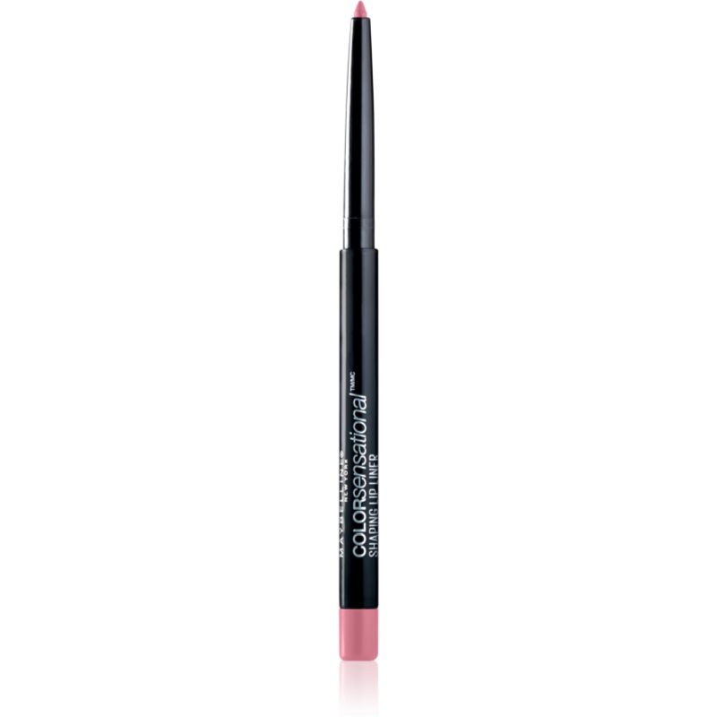 Maybelline Color Sensational Shaping Lip Liner creion contur pentru buze cu ascutitoare culoare 60 Palest Pink 1,2 g