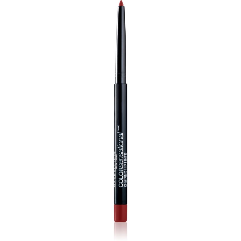 Maybelline Color Sensational Shaping Lip Liner μολύβι για τα χείλη με ξύστρα απόχρωση 90 Brick Red 1,2 γρ