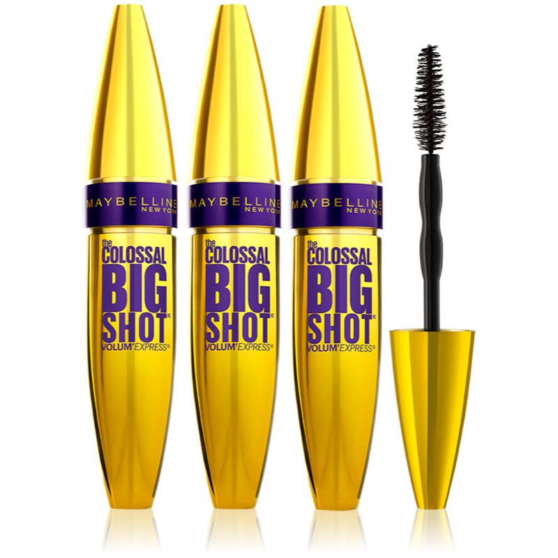 

Maybelline The Colossal Big Shot об'ємна туш для вій (вигідна упаковка)