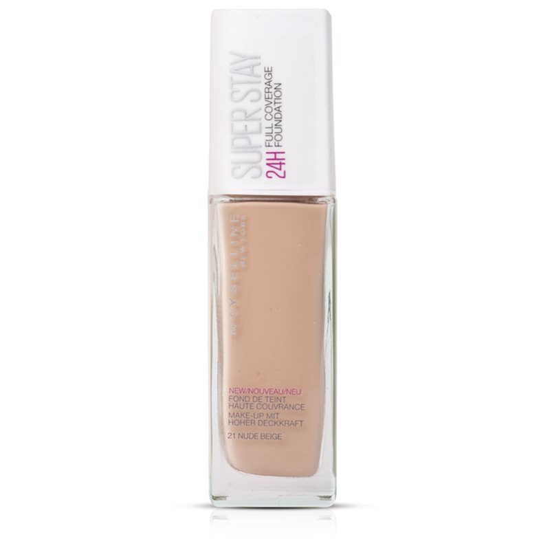 

Maybelline SuperStay 24H рідкий тональний крем відтінок 21 Nude Beige