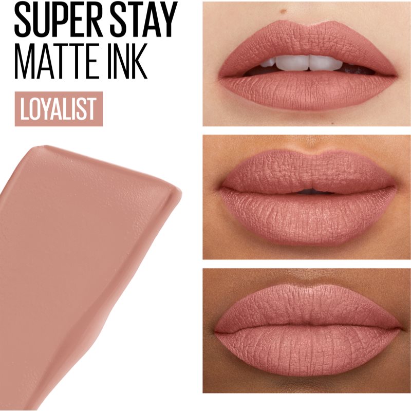 Maybelline SuperStay Matte Ink Liquid Matt Lipstick With Long-lasting Effect Shade 05 Loyalist 5 Ml