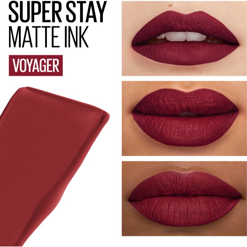 Maybelline SuperStay Matte Ink Liquid Matt Lipstick With Long-lasting Effect Shade 50 Voyager 5 Ml