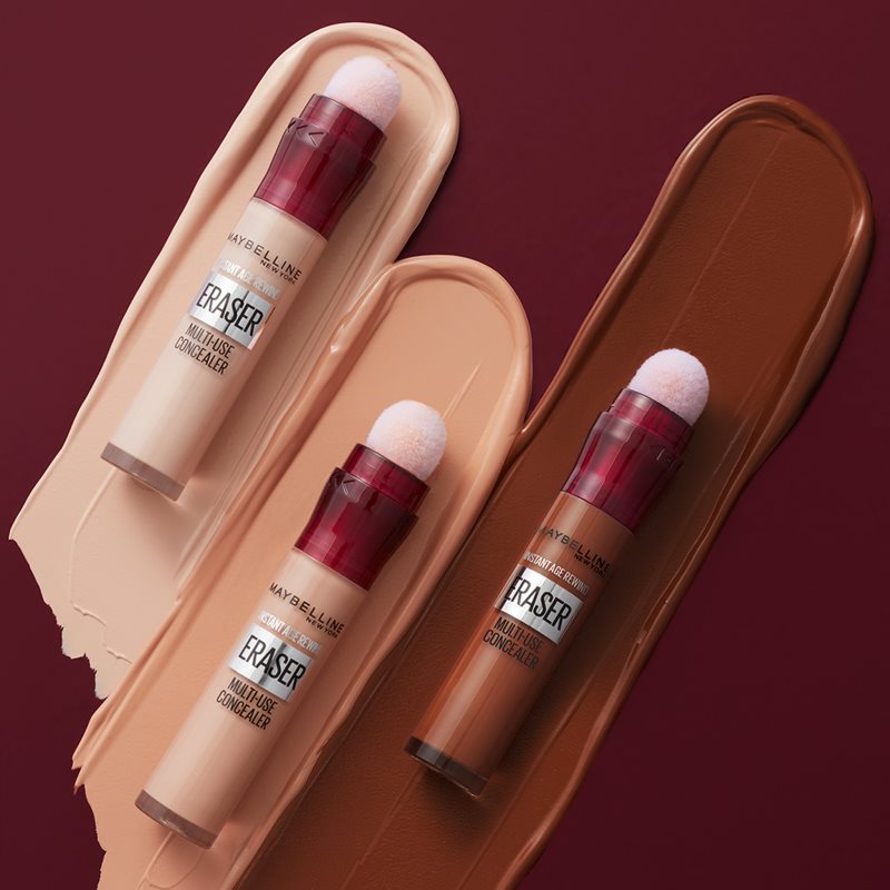 MAYBELLINE NEW YORK Instant Anti Age Eraser Liquid Concealer With A Sponge Applicator Shade 08 Buff 6.8 Ml